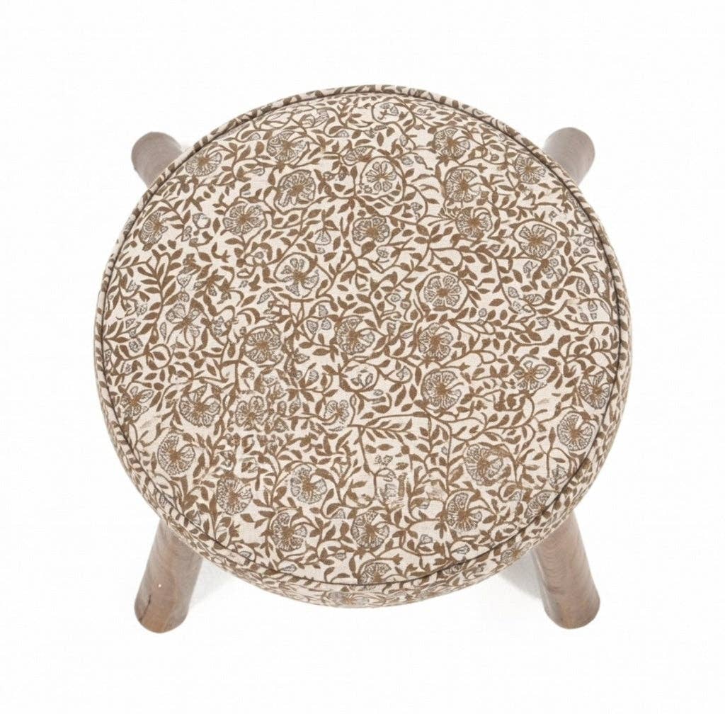 Eloise Dahlia Ottoman