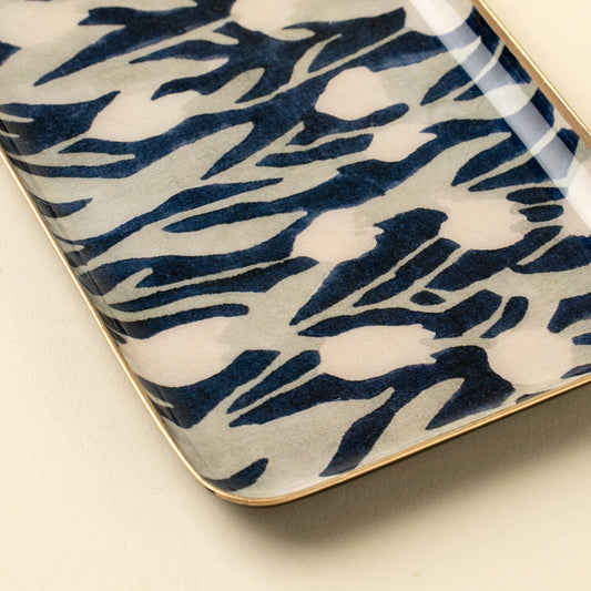 Madhavi Decorative Enameled Tray S