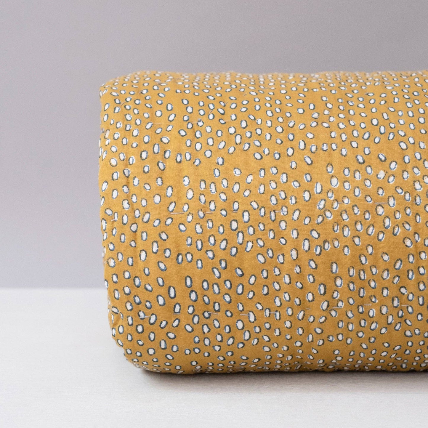 Leo Mustard Little Quilt