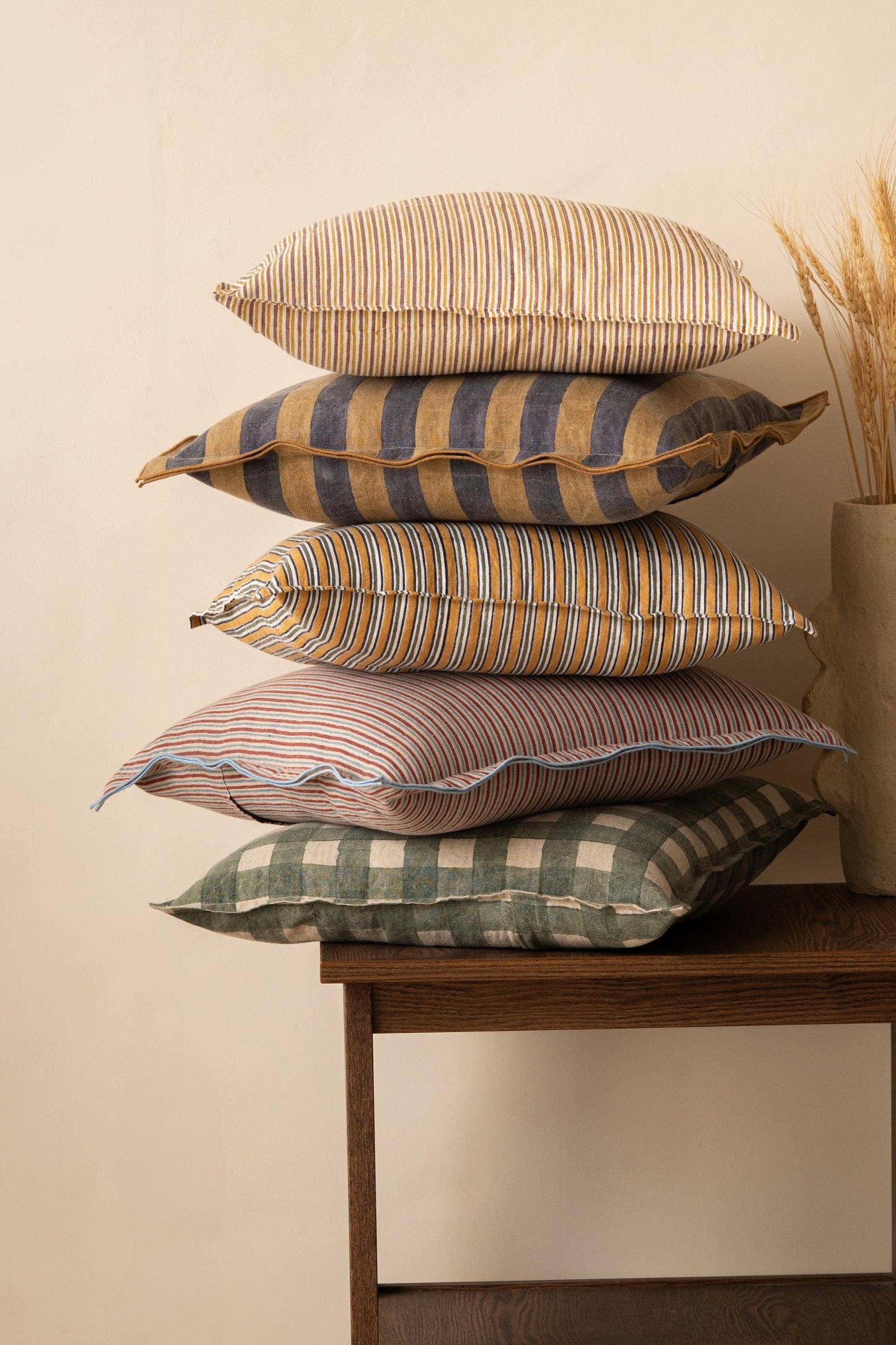 Linen Olea Pillow