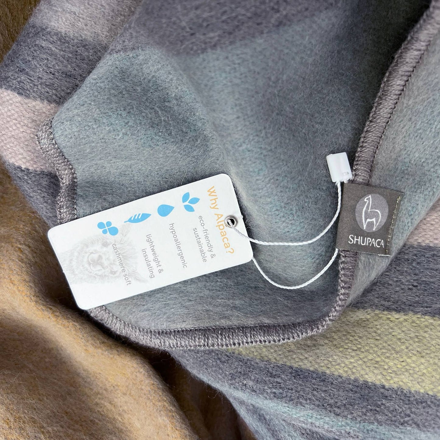 Alpaca Throw - Gold Rush