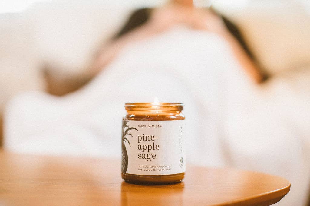 Pineapple Sage 9oz Soy Candle