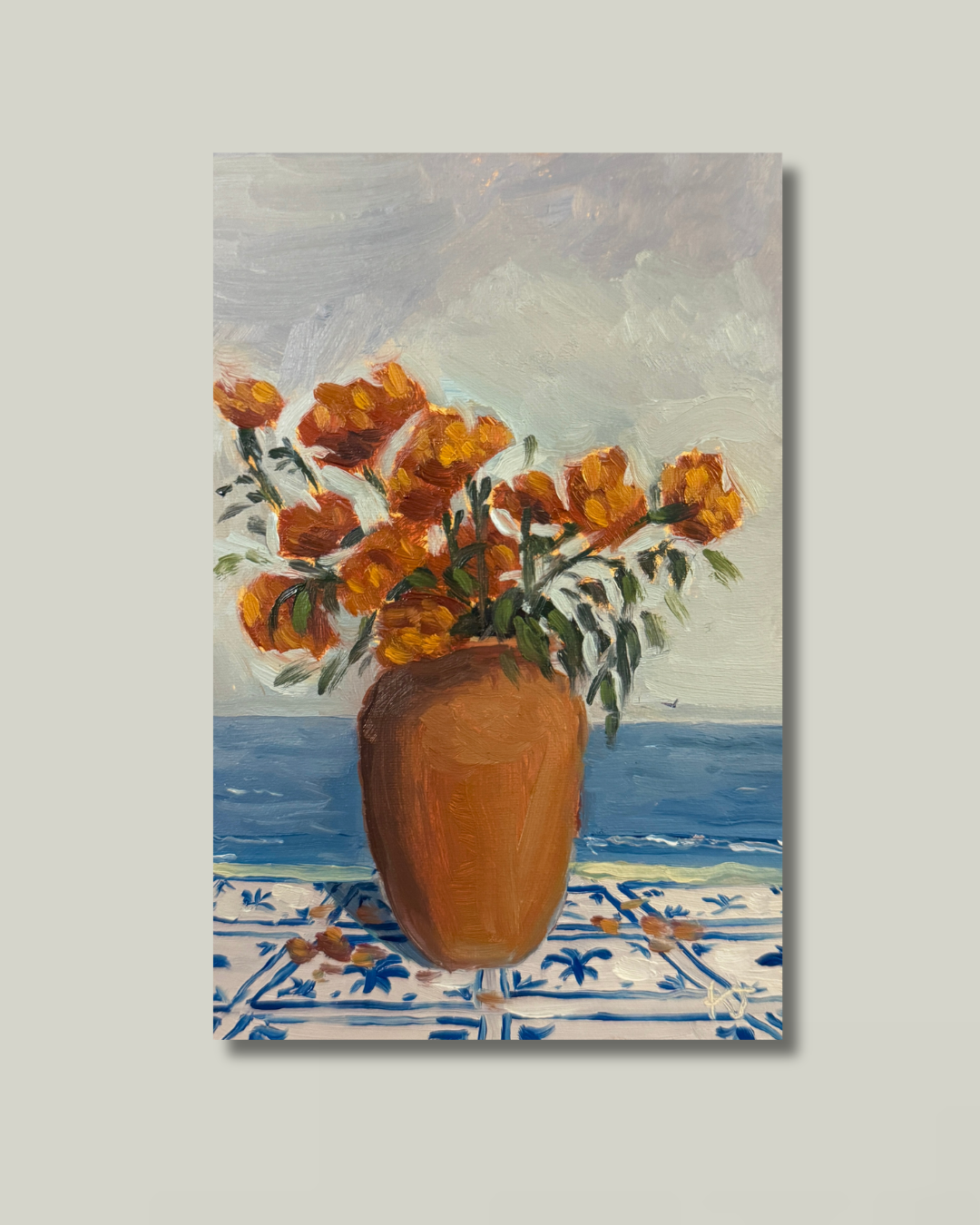 "Coastal Marigolds"