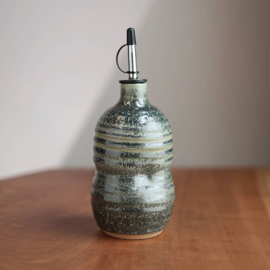 Artist Choice Olive Oil Cruet in Moss Green