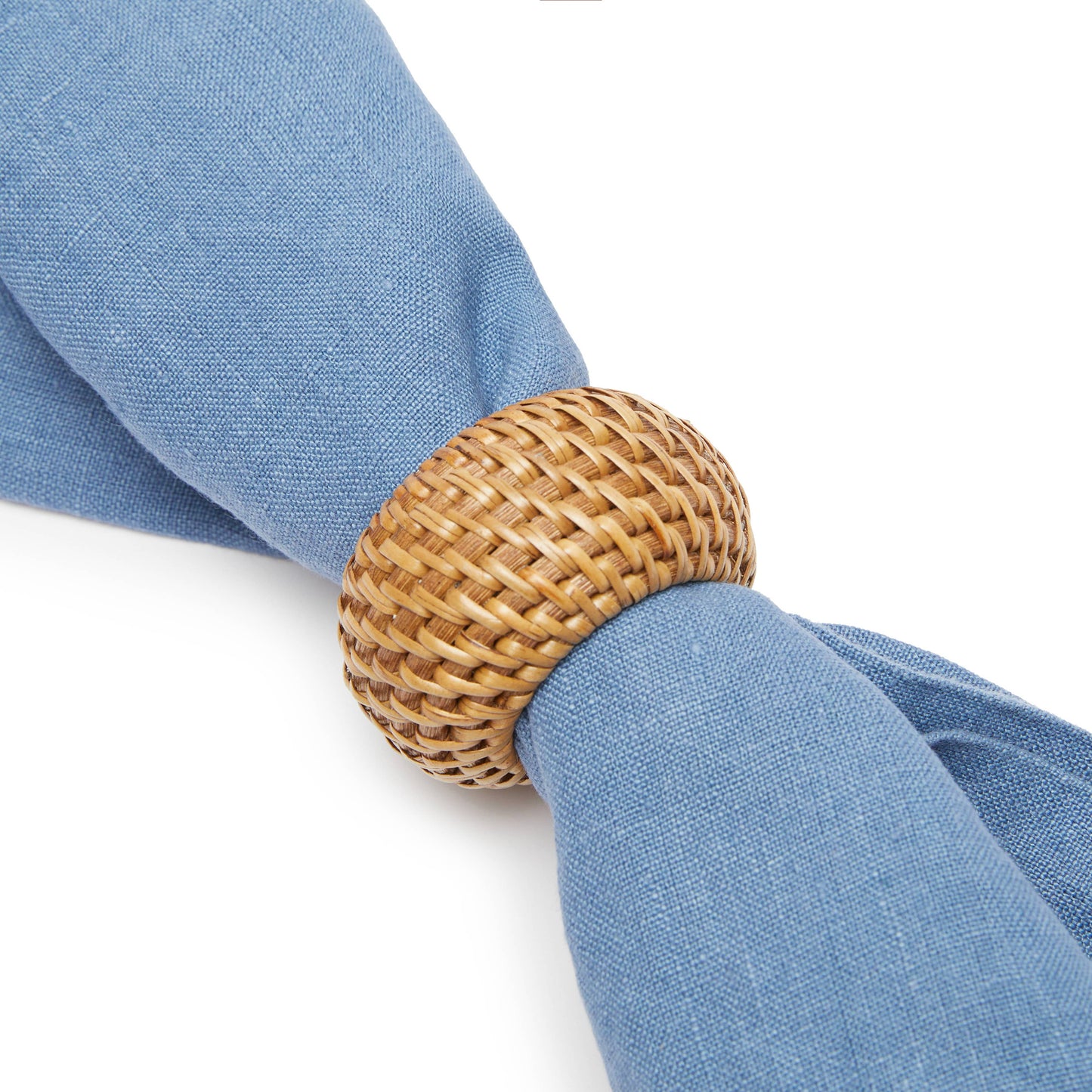 Eclipse Natural Napkin Ring, Set of 4