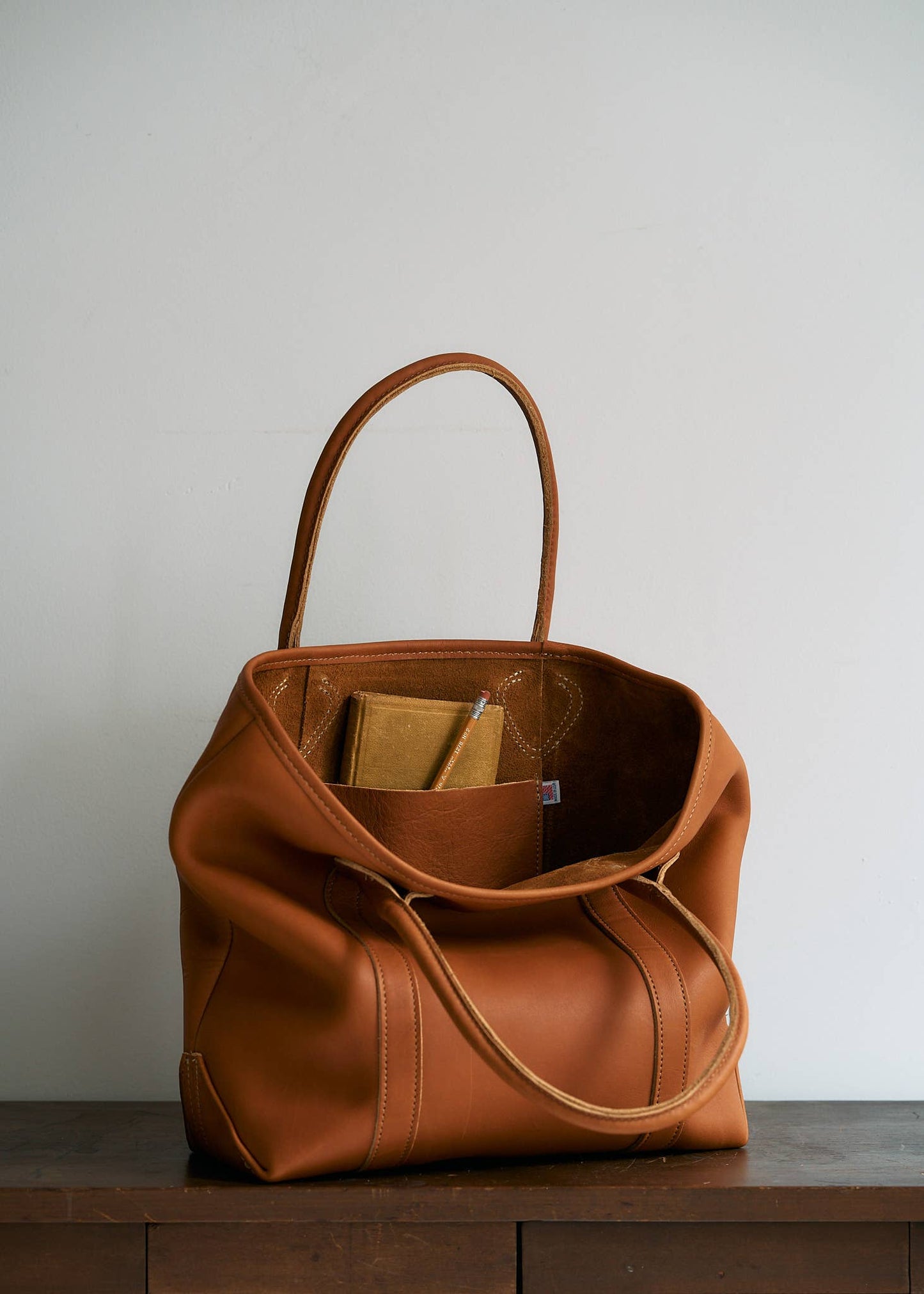 Leather Passenger Tote