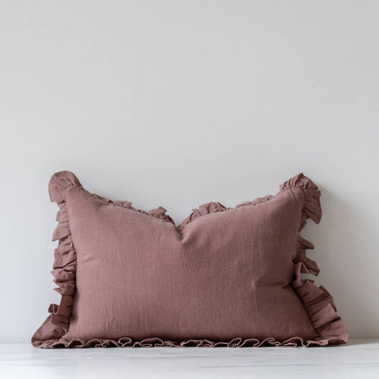 COCOA Ruffle Pillow