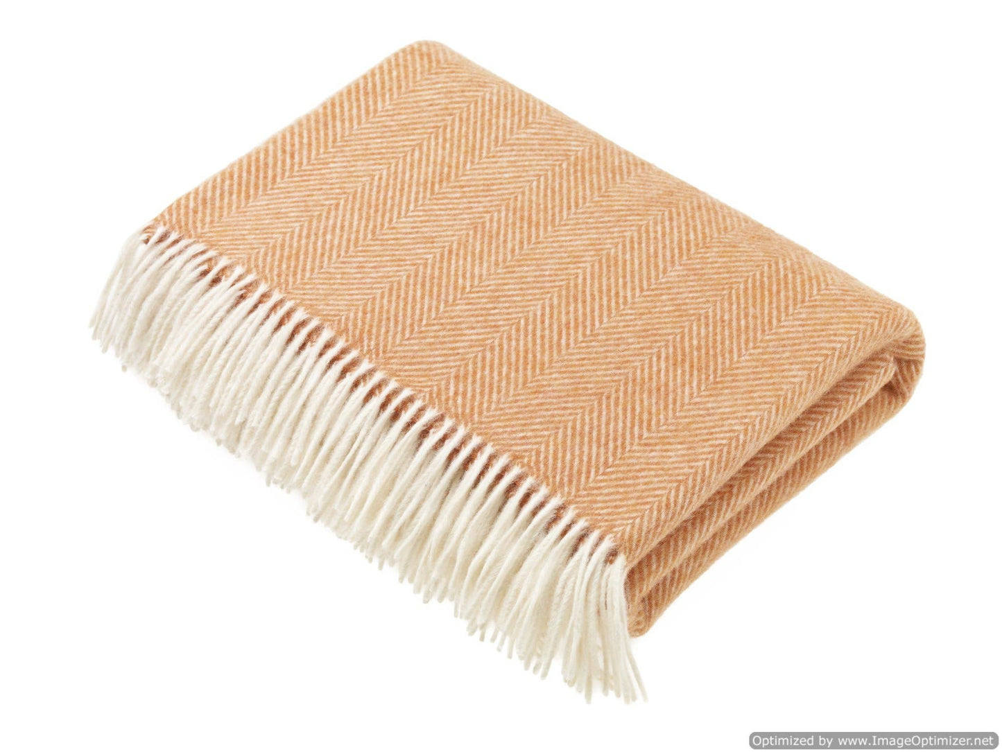 Herringbone - Merino Lambswool Throws - Made in England