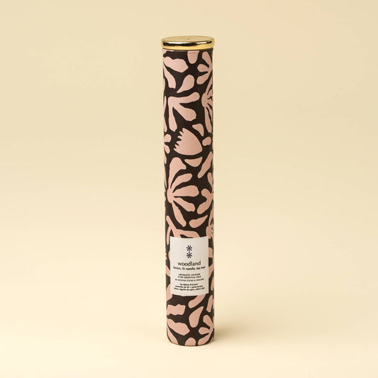 Woodland Incense Set/30 Sticks + Holder