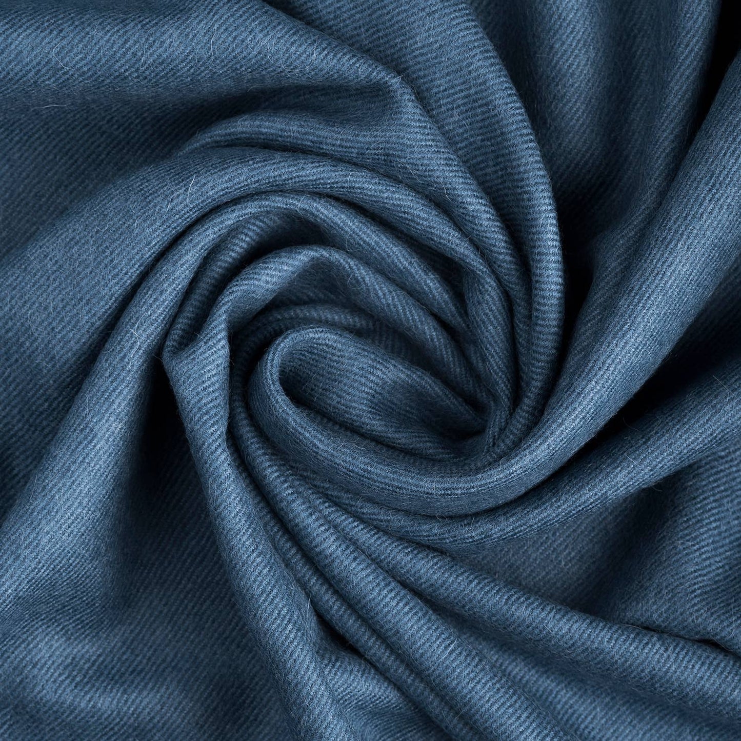 100% Baby Alpaca Throw - Blue Jean