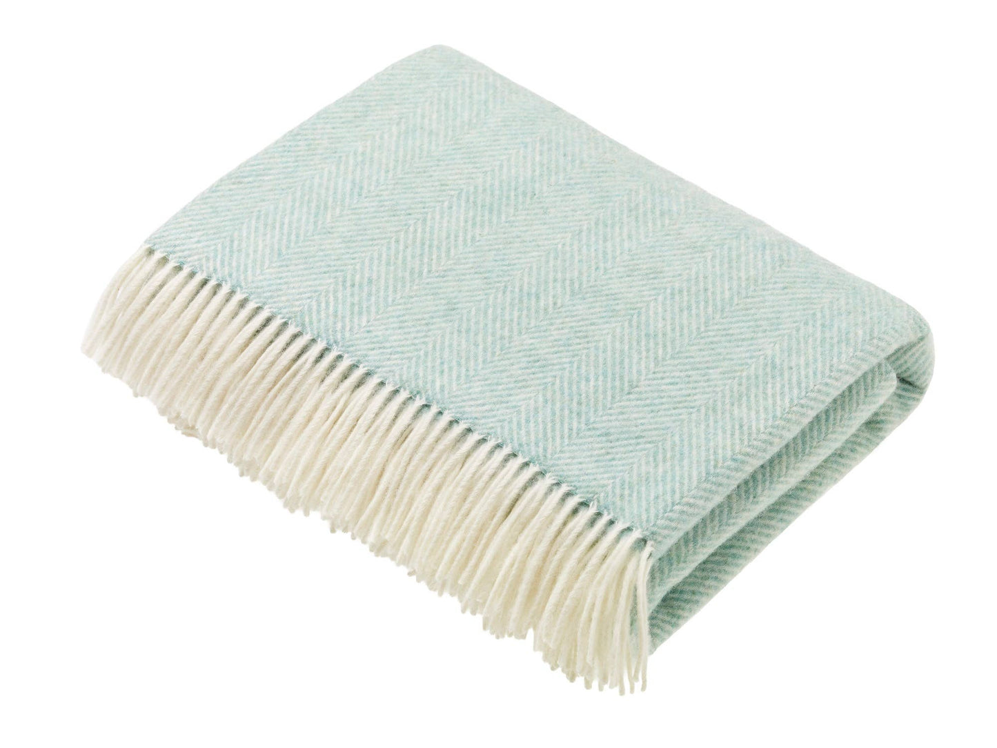 Herringbone - Merino Lambswool Throws - Made in England
