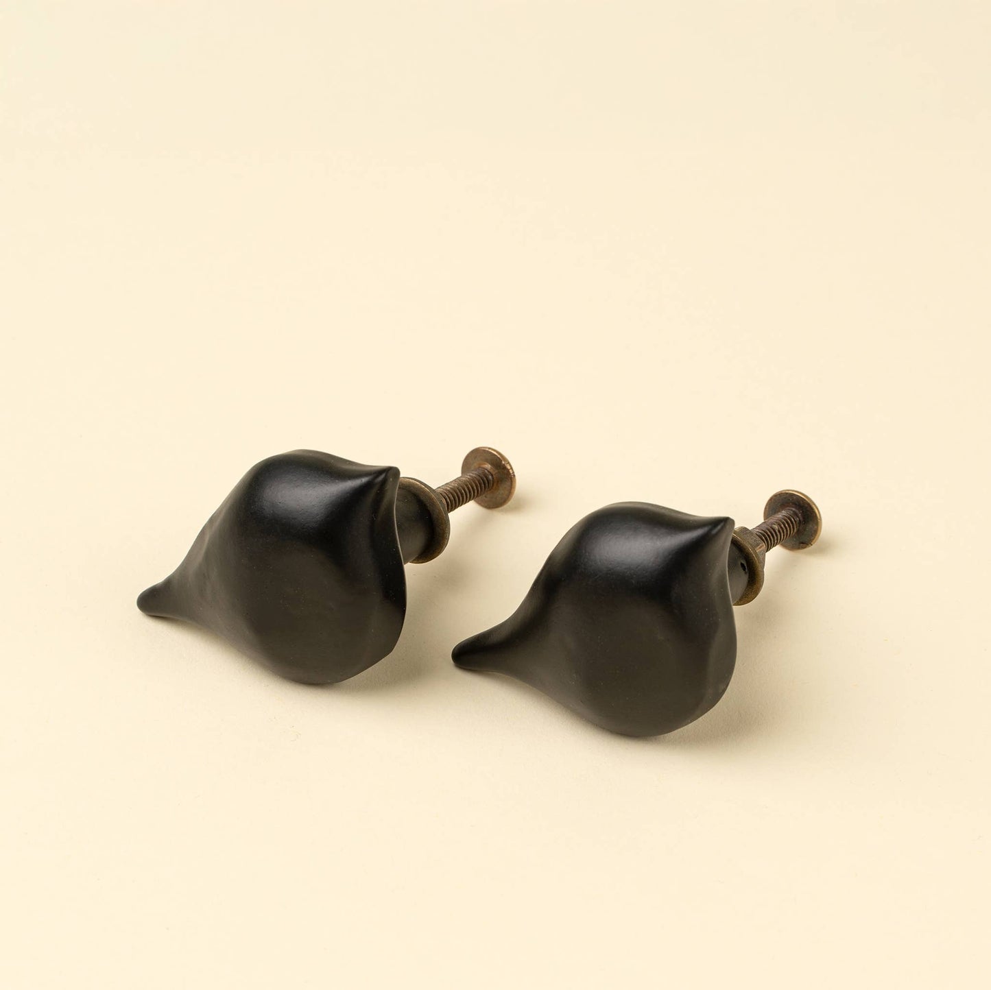 Birdie Iron Knobs S/2, Matte Black