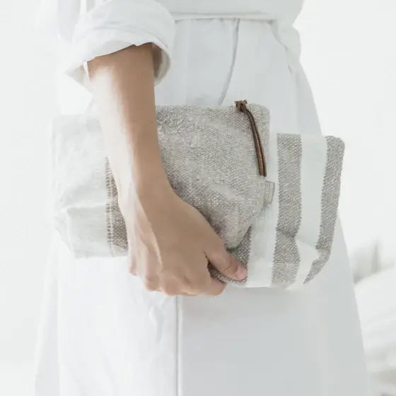 Linen pouches/hand bags 9x6" - 13 variants