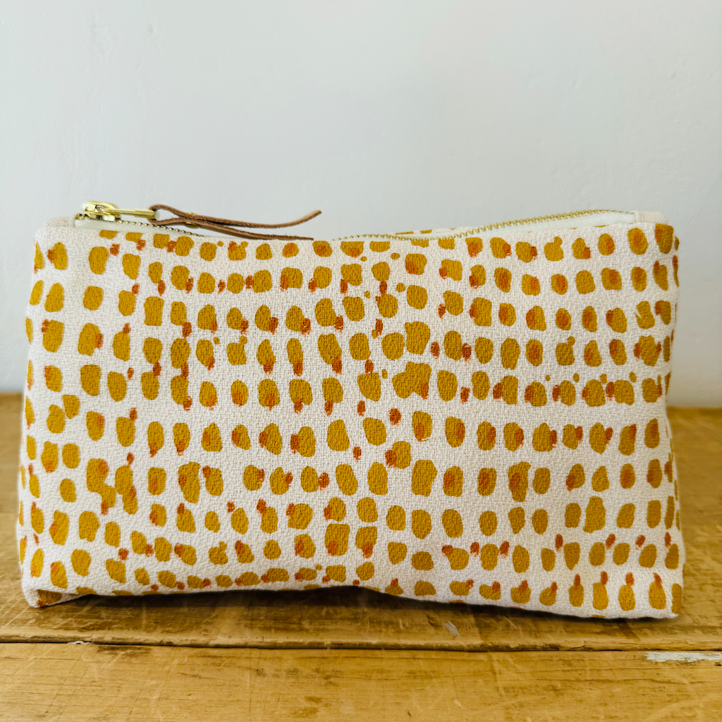 Yolk + Mustard Double Dot Laura Bag