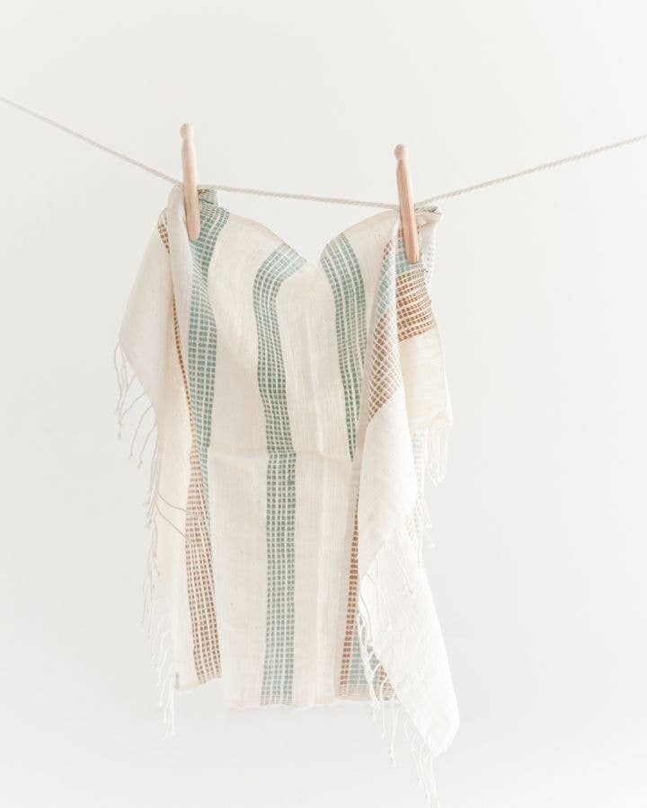 Camden Cotton Hand Towel | Handwoven in Ethiopia