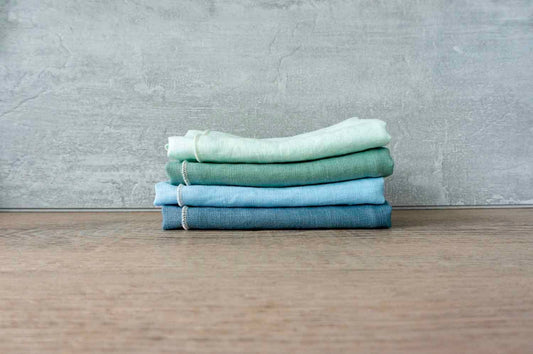 Curated 100% Linen Napkins - Iceberg Mix