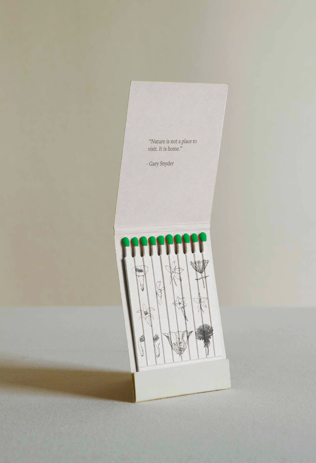 Lady Slipper - Botanical Matches (Limited Edition)